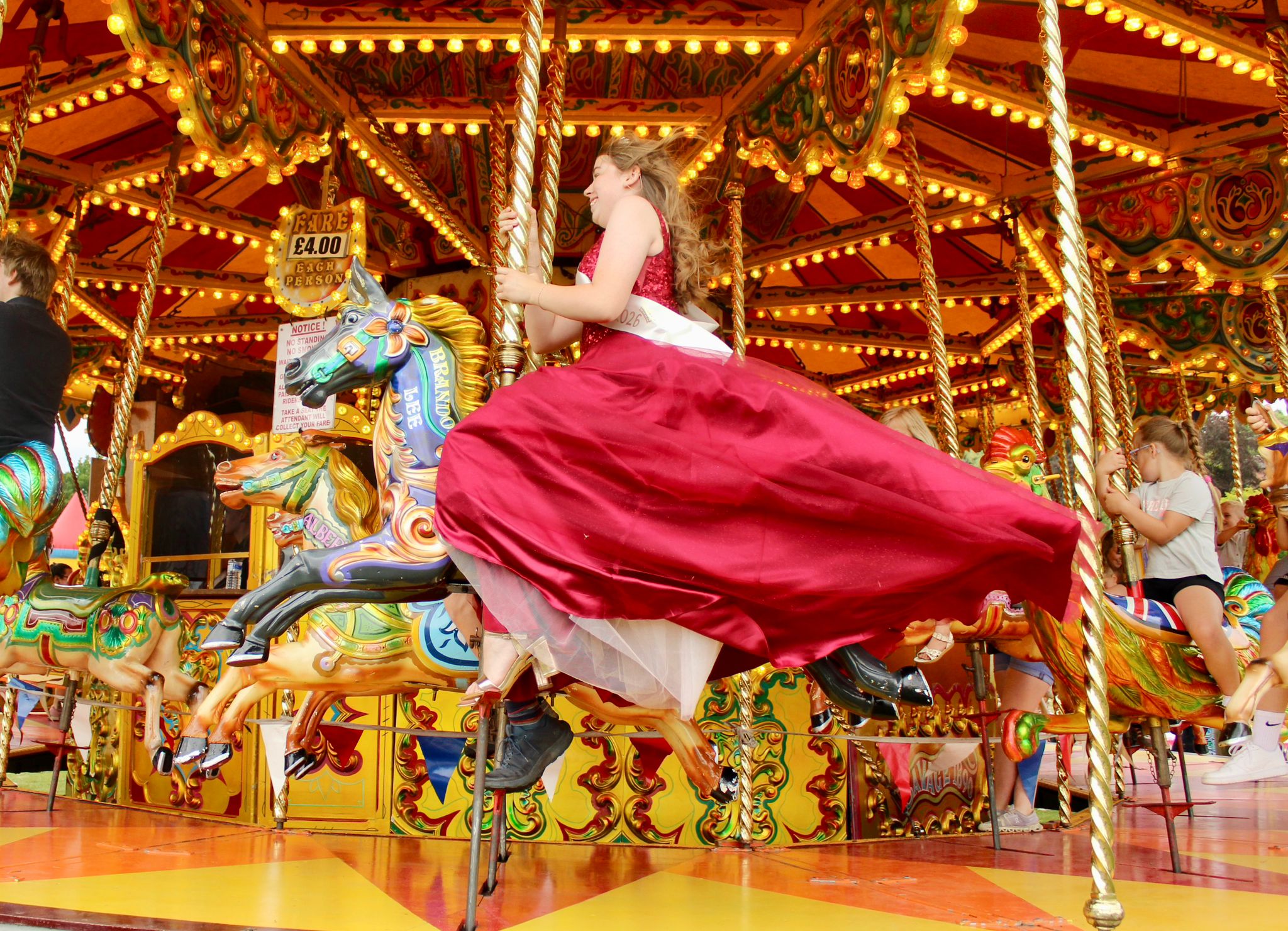 Little Eaton Carnival in Derbyshire